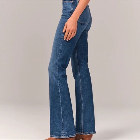 Abercrombie and Fitch The 70s Vintage Flare Jeans NWT - Picture 7 of 8